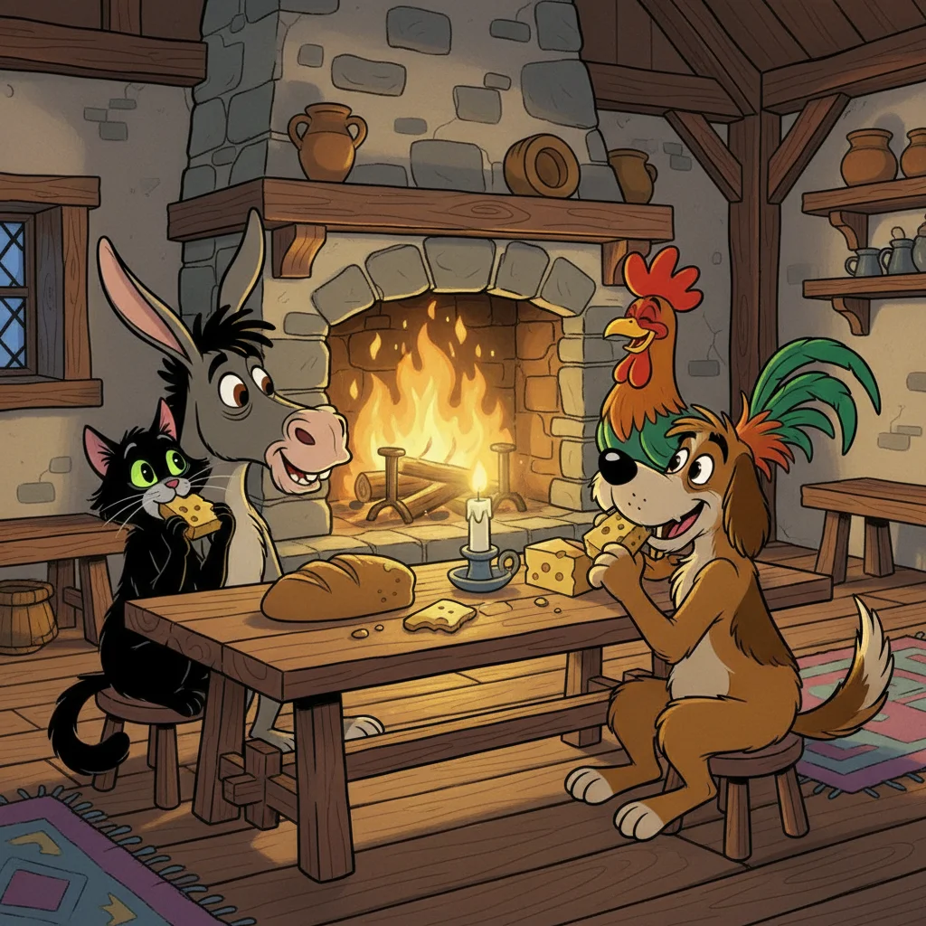 Illustration for: Enjoying the Feast