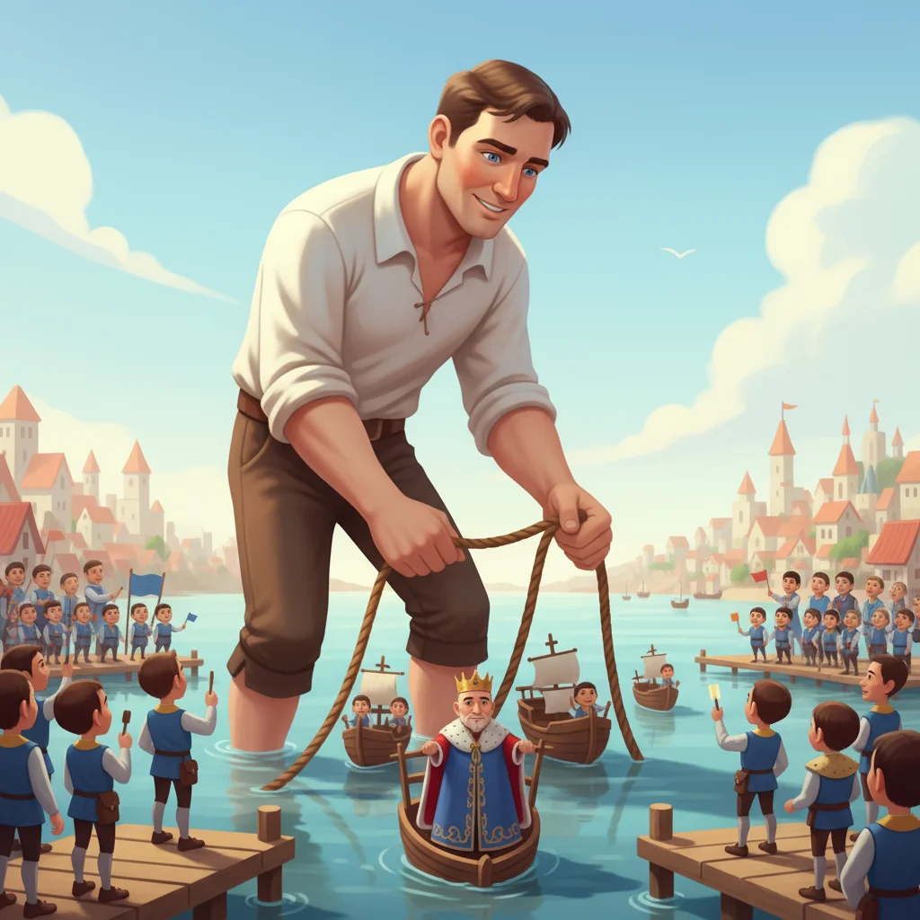 Illustration for: Securing the Ships