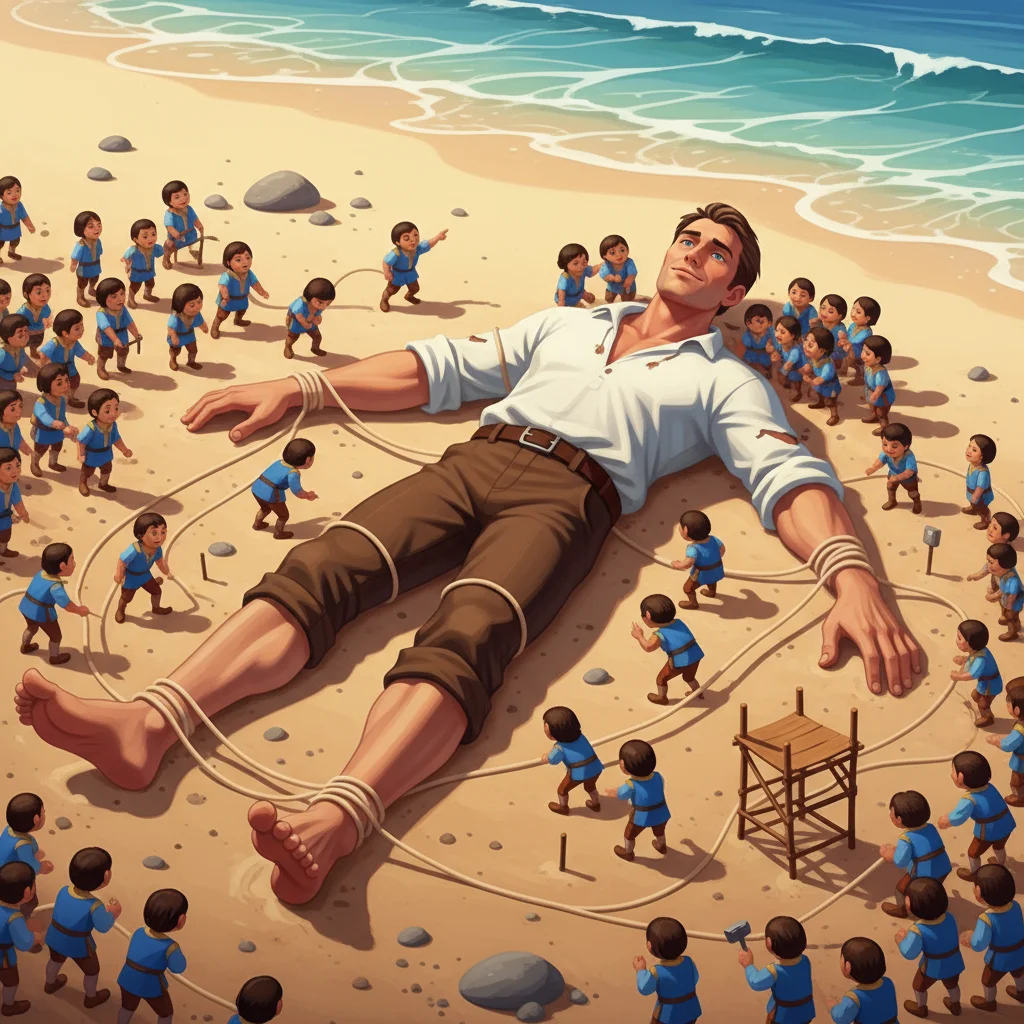 Illustration for: Bound by Caution