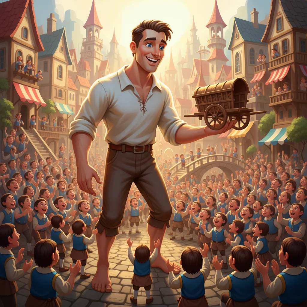 Illustration for: Gulliver’s Gentle Hands