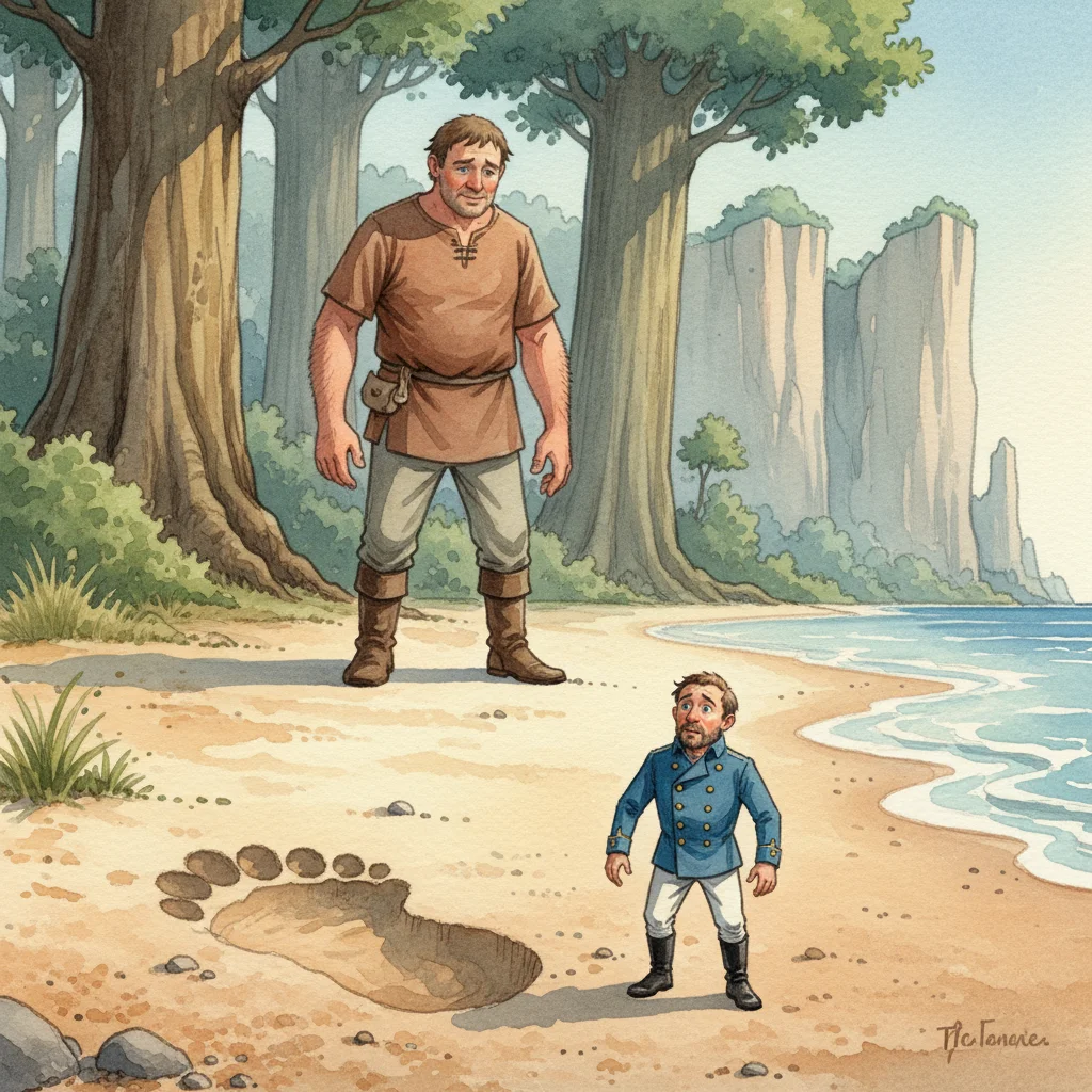 Illustration for: The Shore of Giants