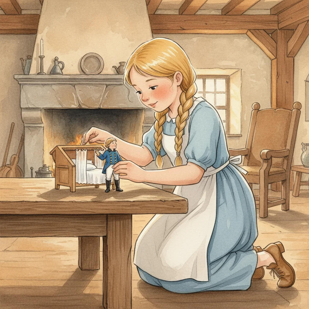 Illustration for: Glumdalclitch's Care