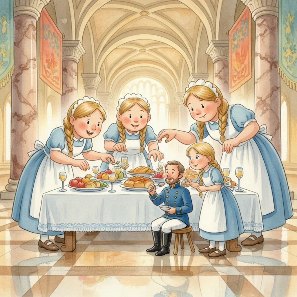 Illustration for: Life in the Palace