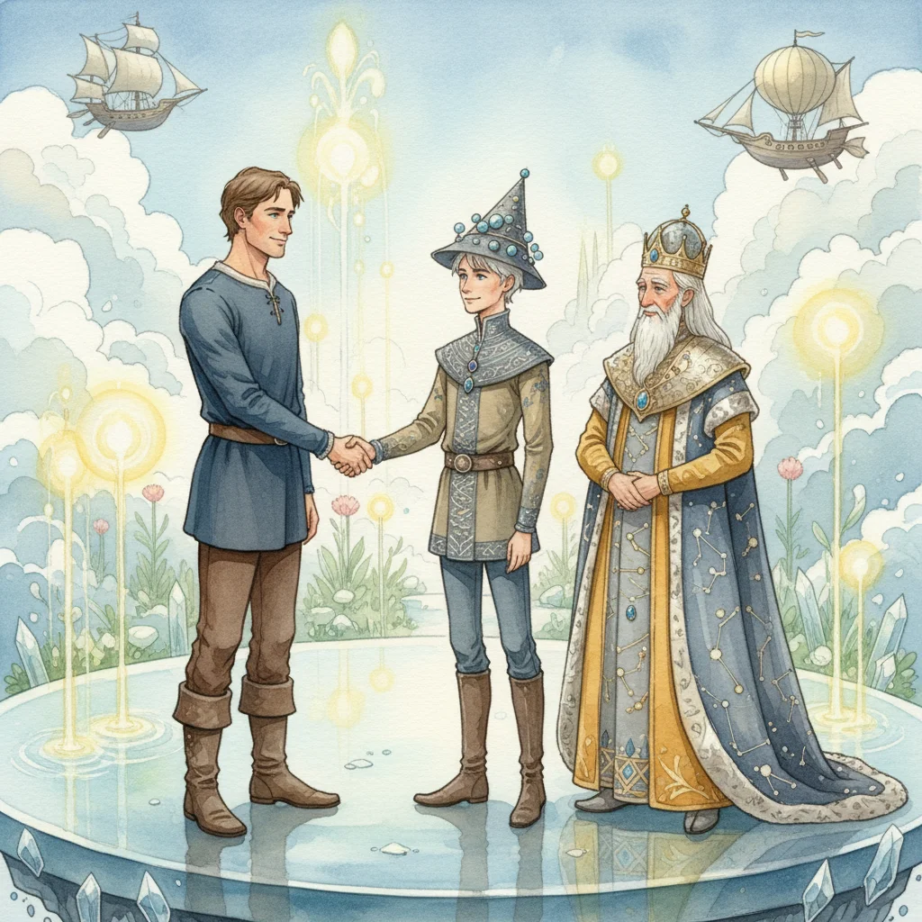 Illustration for: Farewell to the Sky