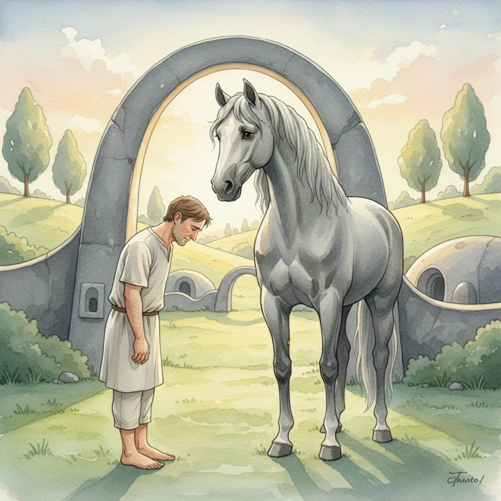 Illustration for: A Difficult Decision