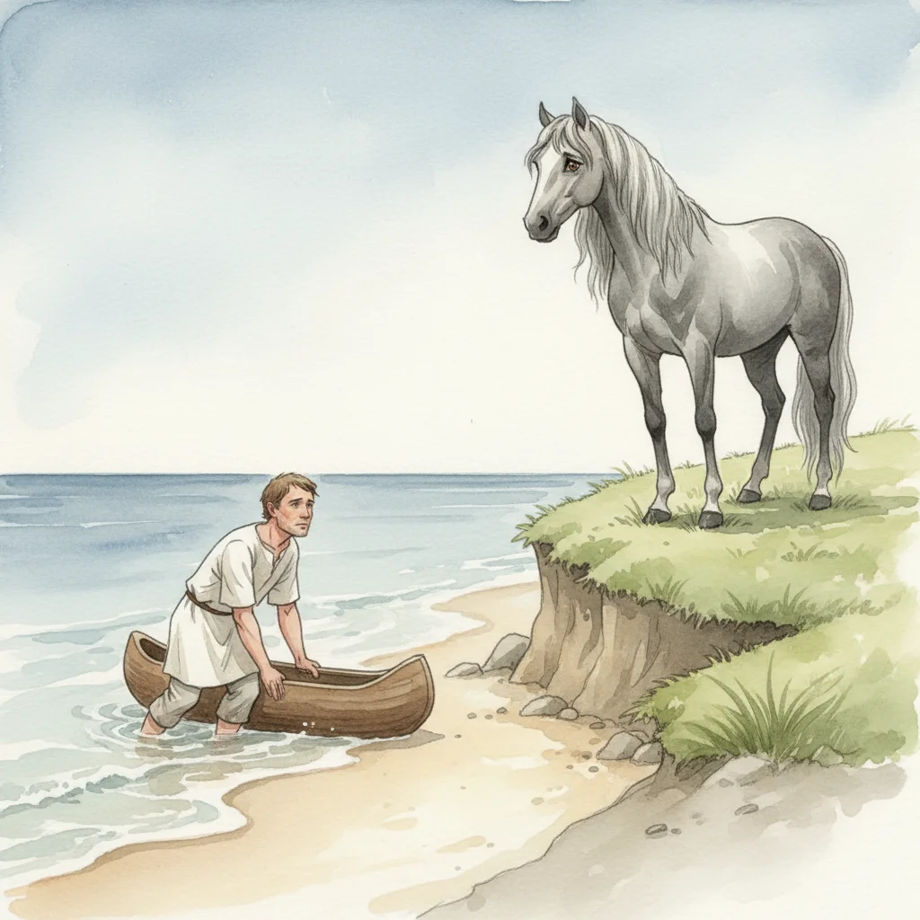 Illustration for: The Lonely Farewell