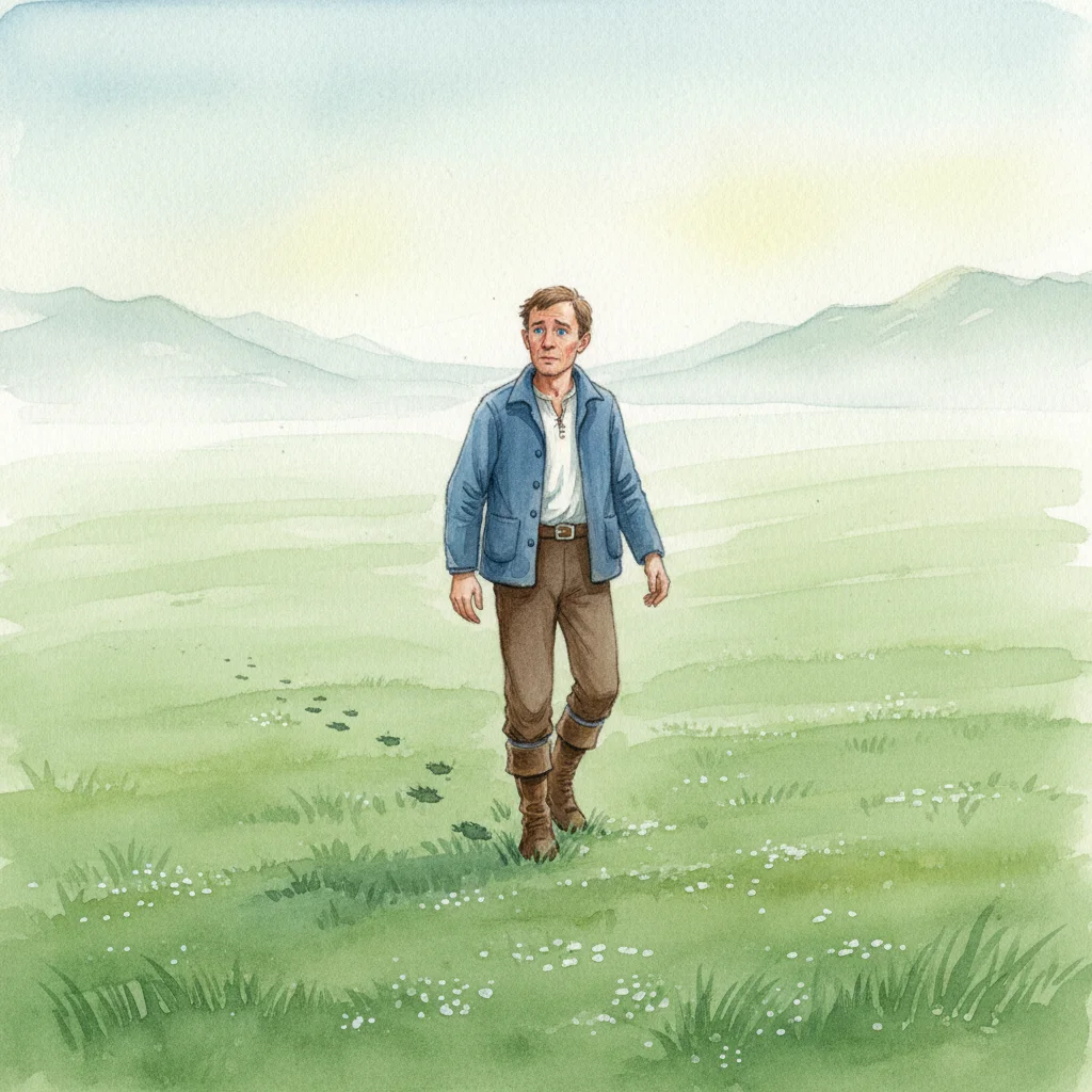 Illustration for: Awakening on a Strange Shore