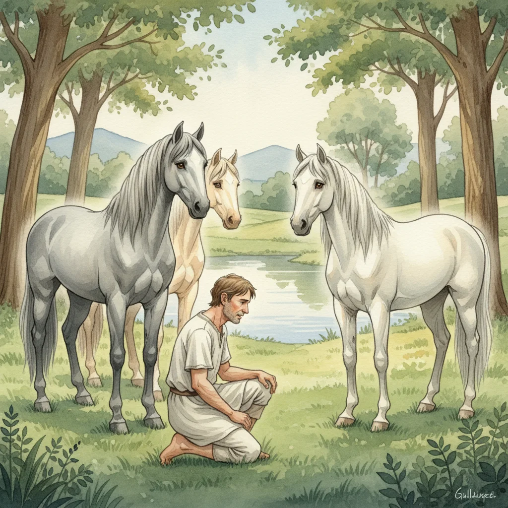 Illustration for: A Reflection on Mankind