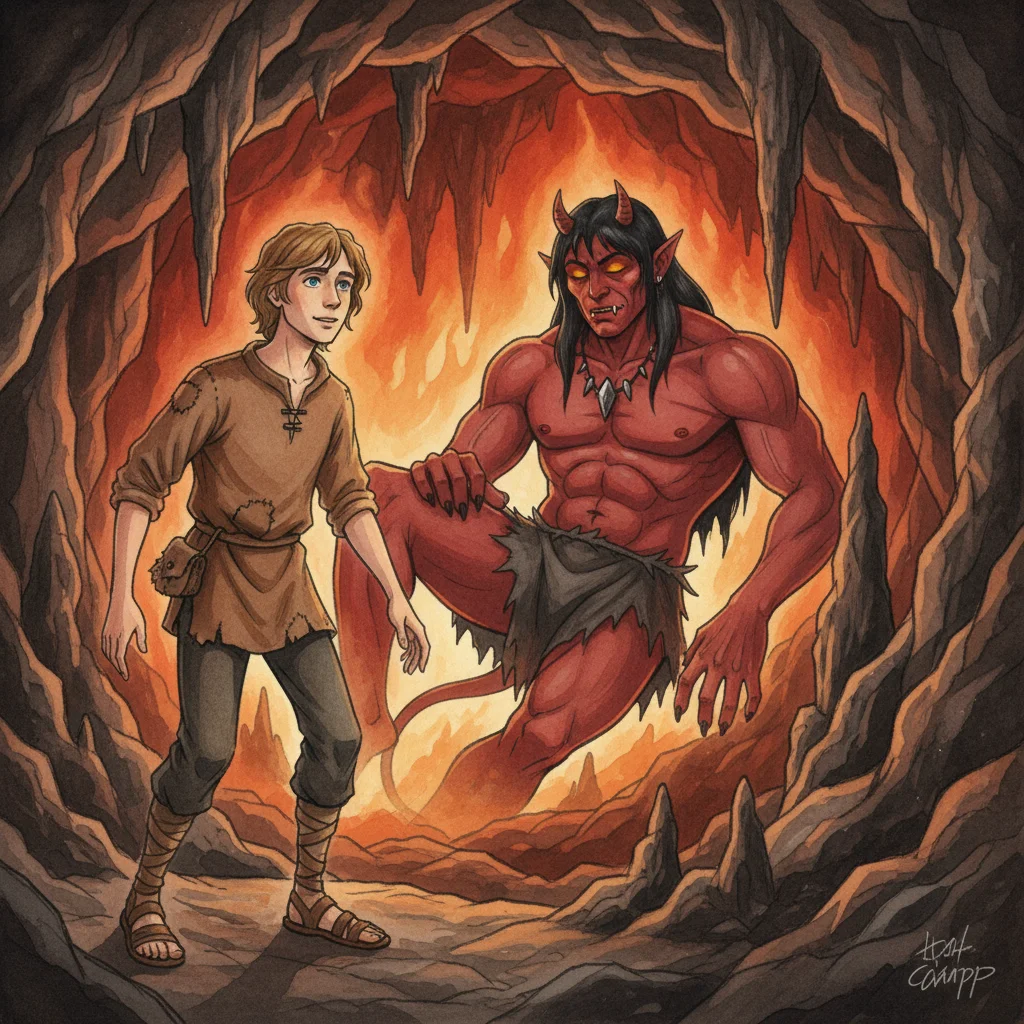 Illustration for: Into the Devil's Lair