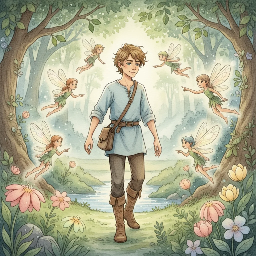 Illustration for: The Enchanted Valley