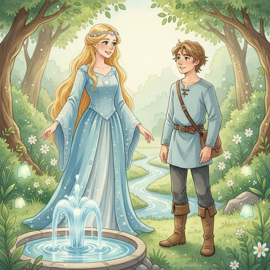 Illustration for: The Princess Appears