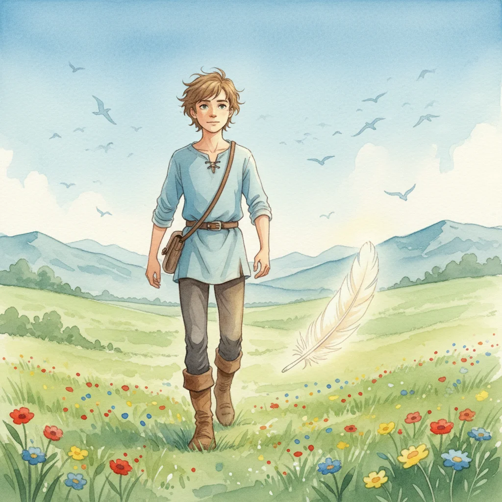 Illustration for: The Second Feather