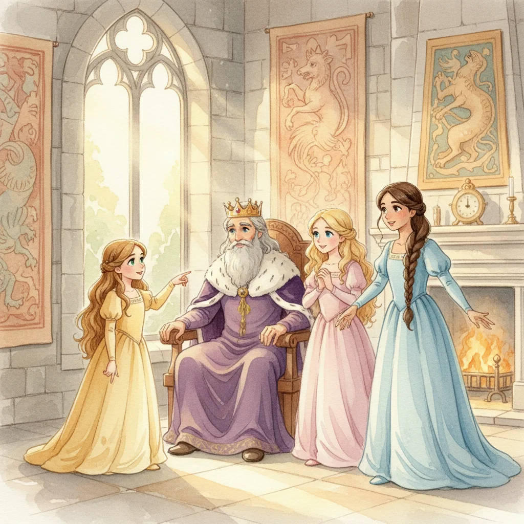 Illustration for: The King's Question