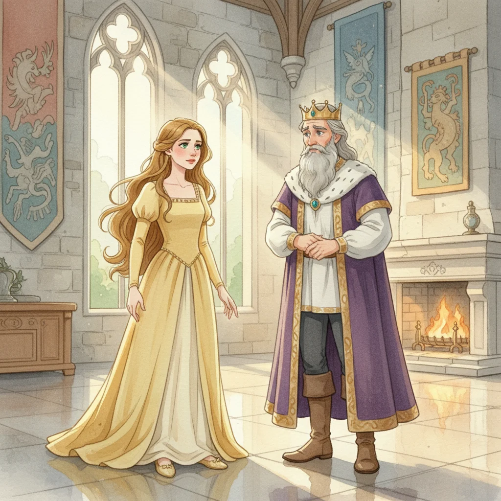 Illustration for: A Daughter's Courage