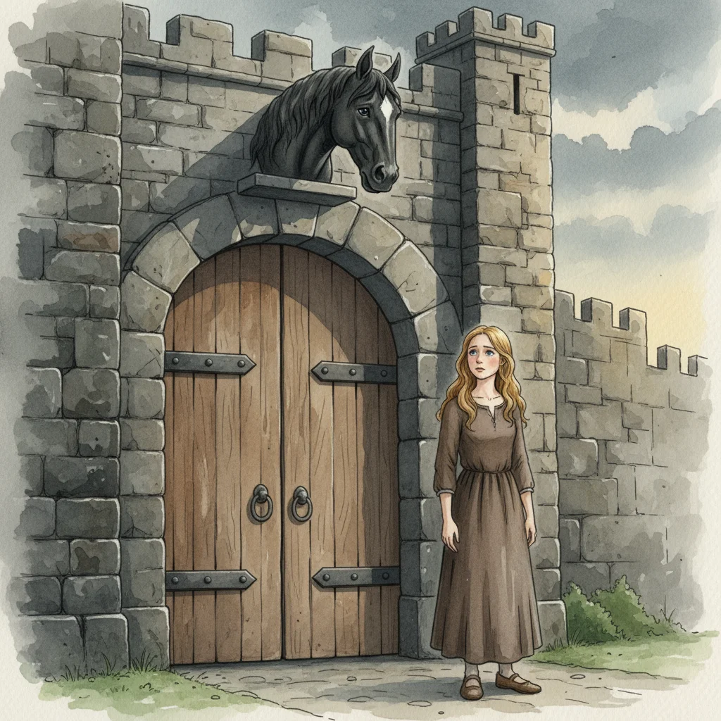 Illustration for: Falada Separated