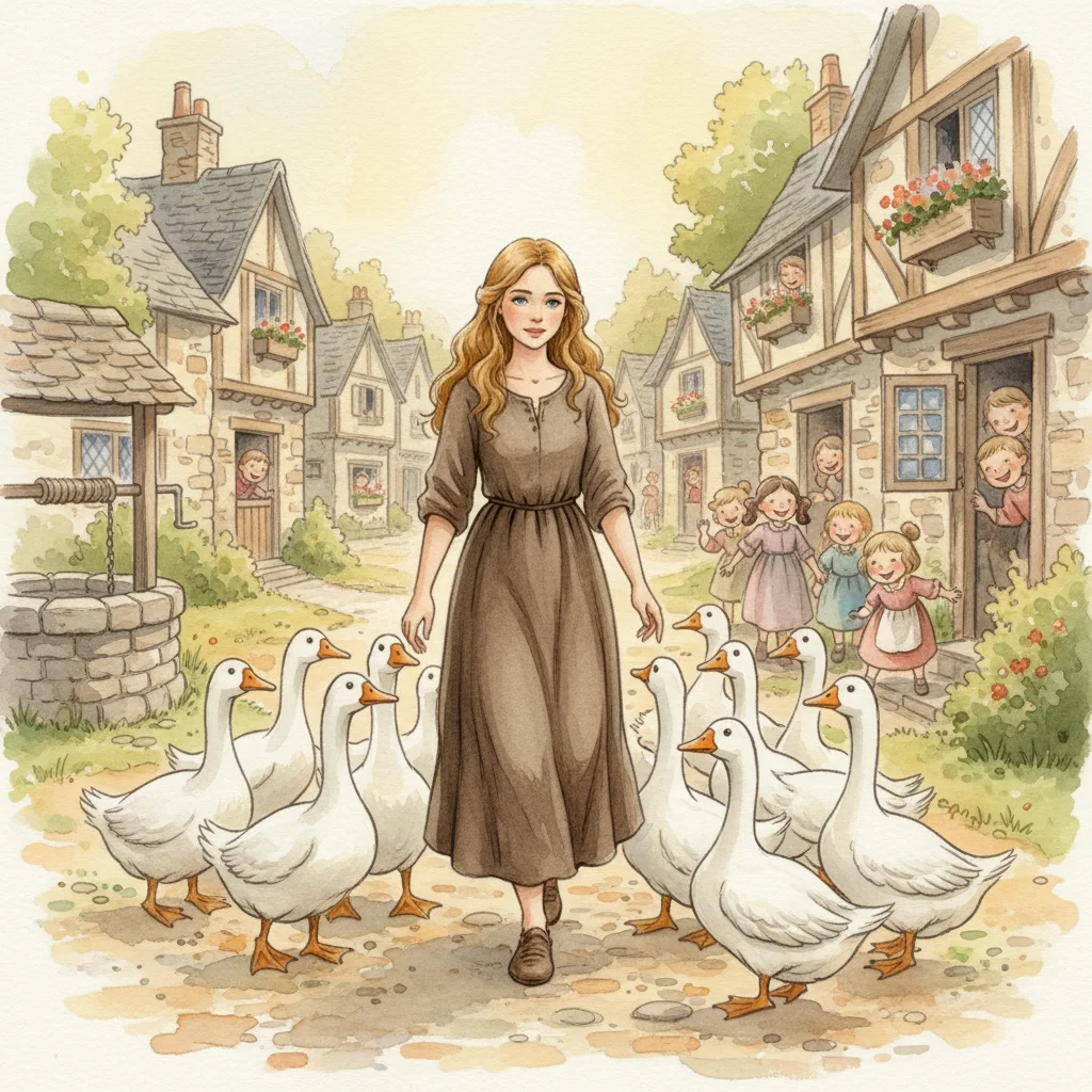 Illustration for: Life Among Villagers