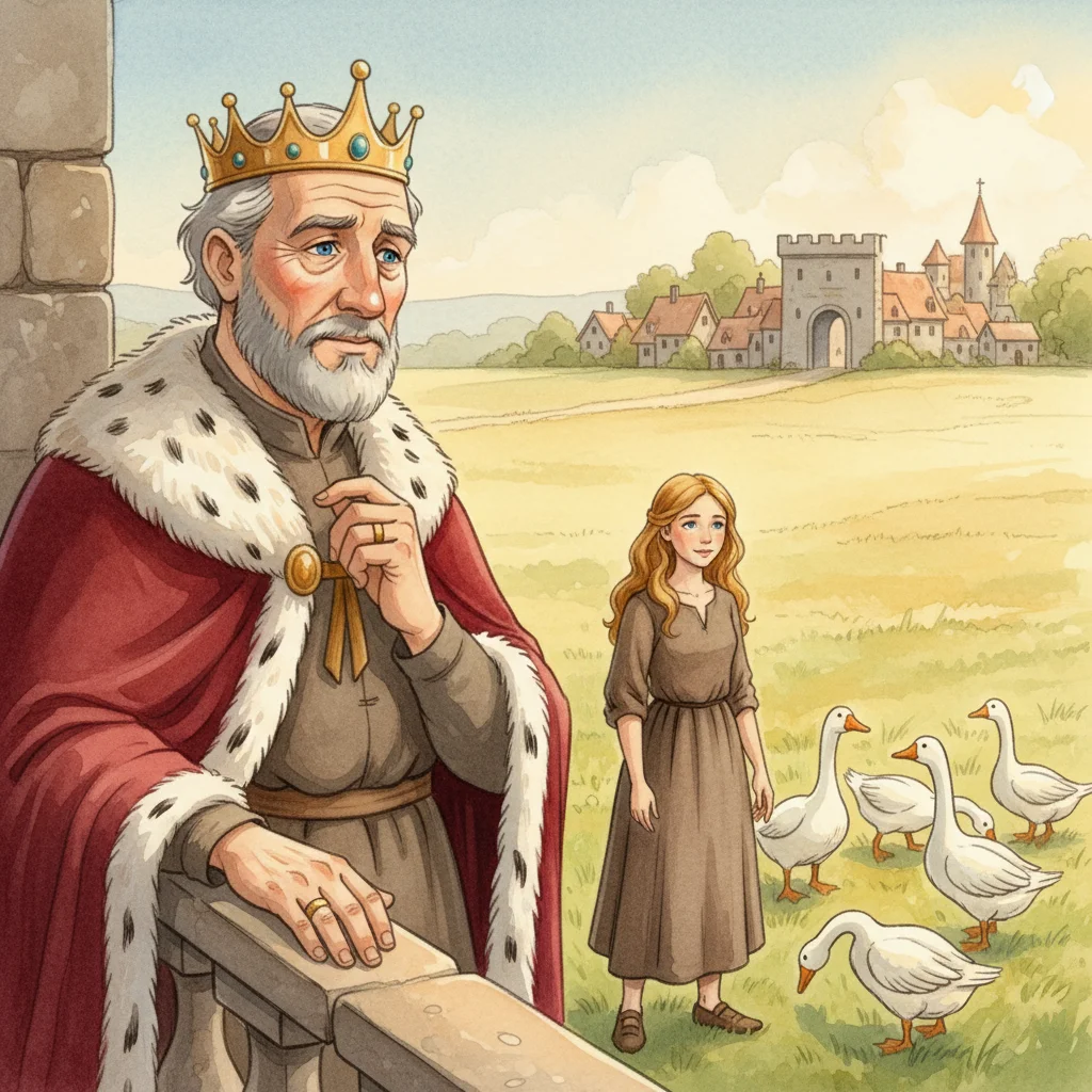 Illustration for: The King Observes