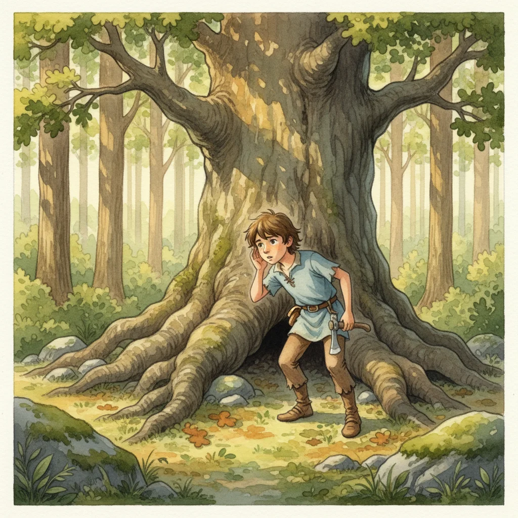 Illustration for: A Mysterious Sound