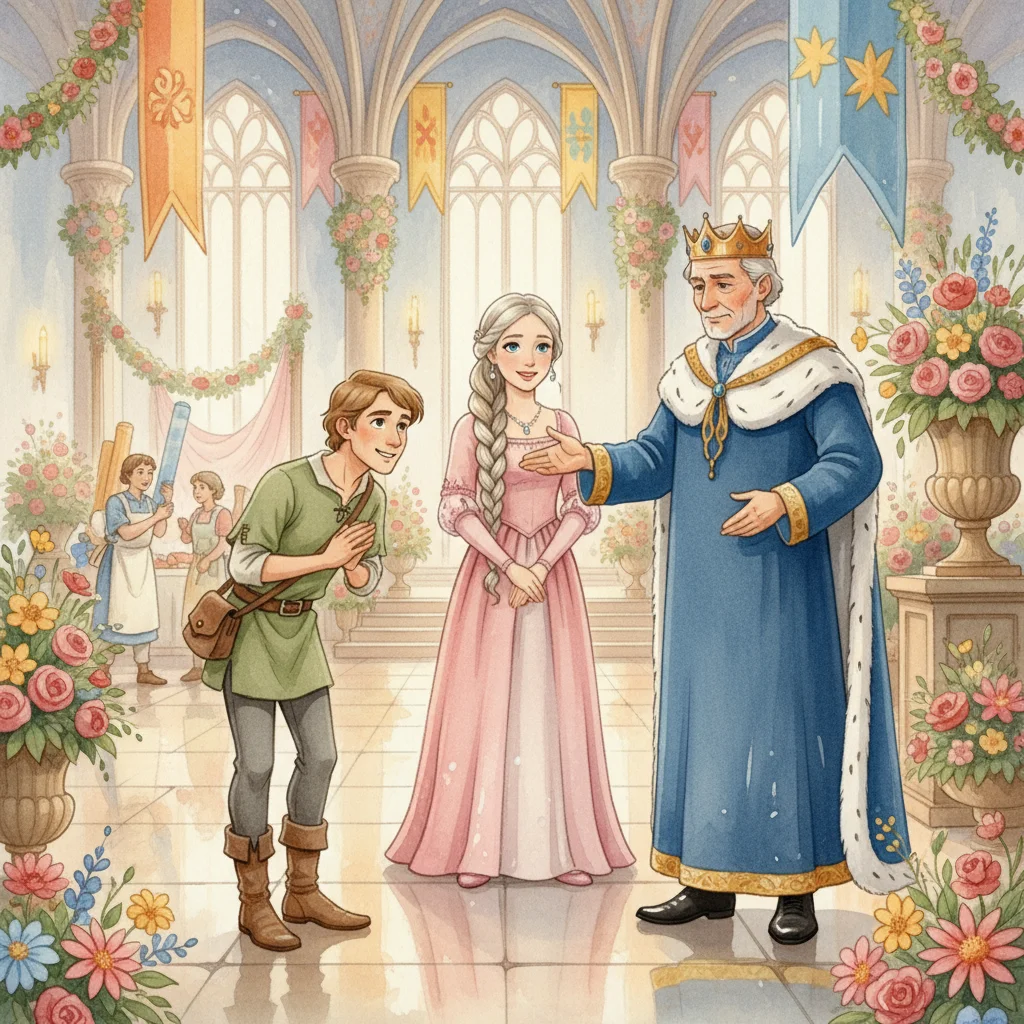 Illustration for: Royal Wedding Preparations