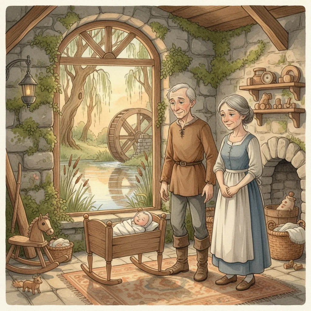 Illustration for: The Miller's New Son