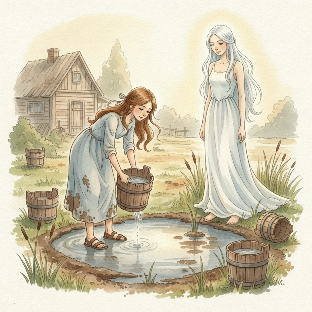 Illustration for: The Drained Pond