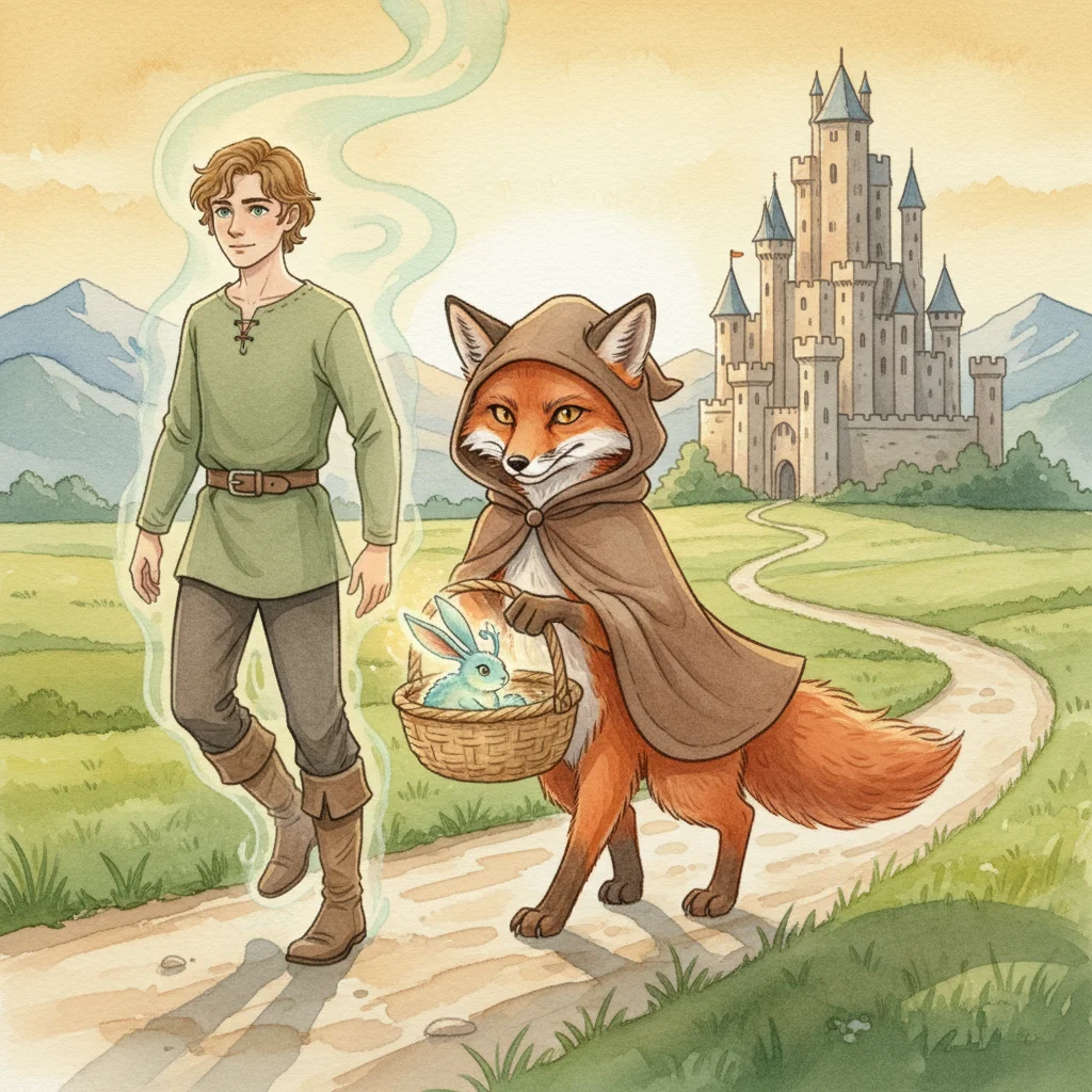 Illustration for: The Sea-Hare's Disguise