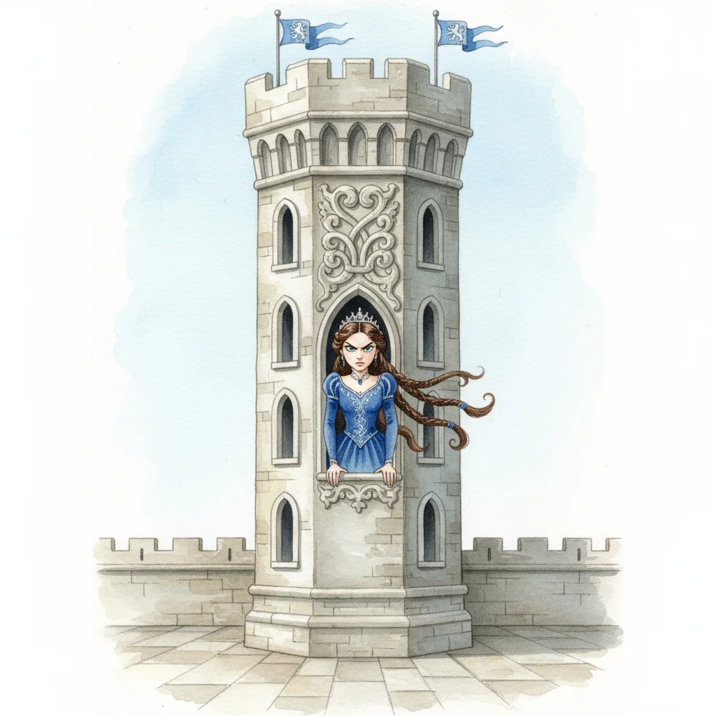 Illustration for: The Princess's Frustration