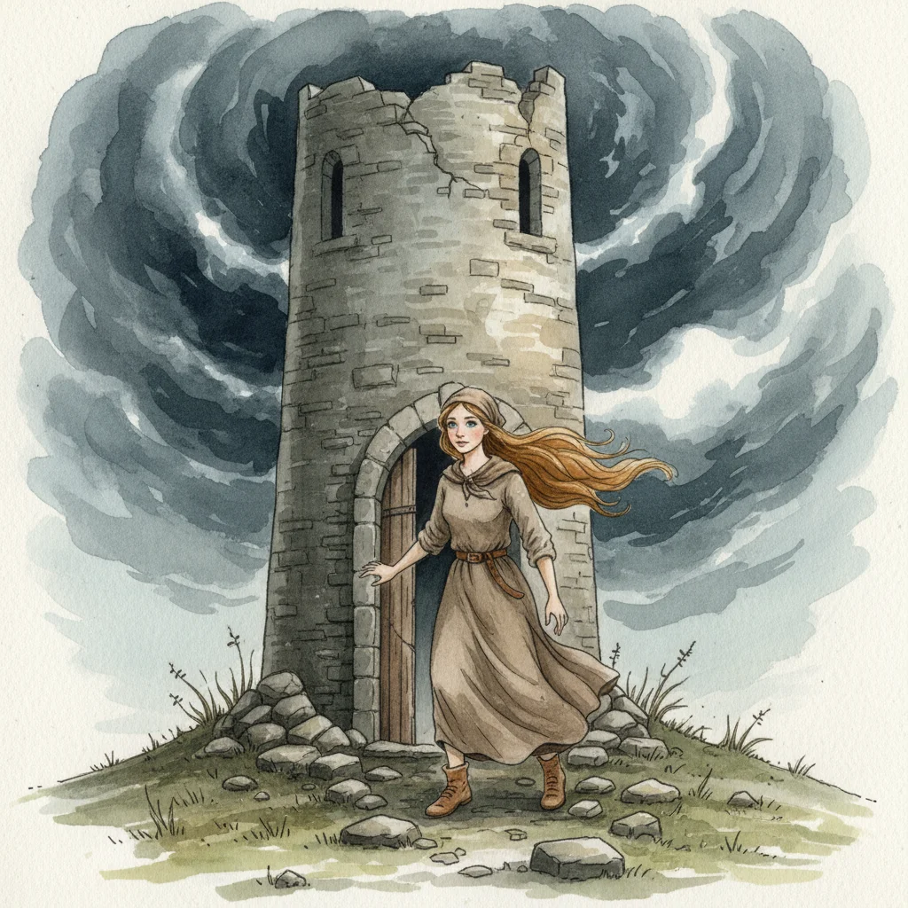 Illustration for: Escape from the Tower