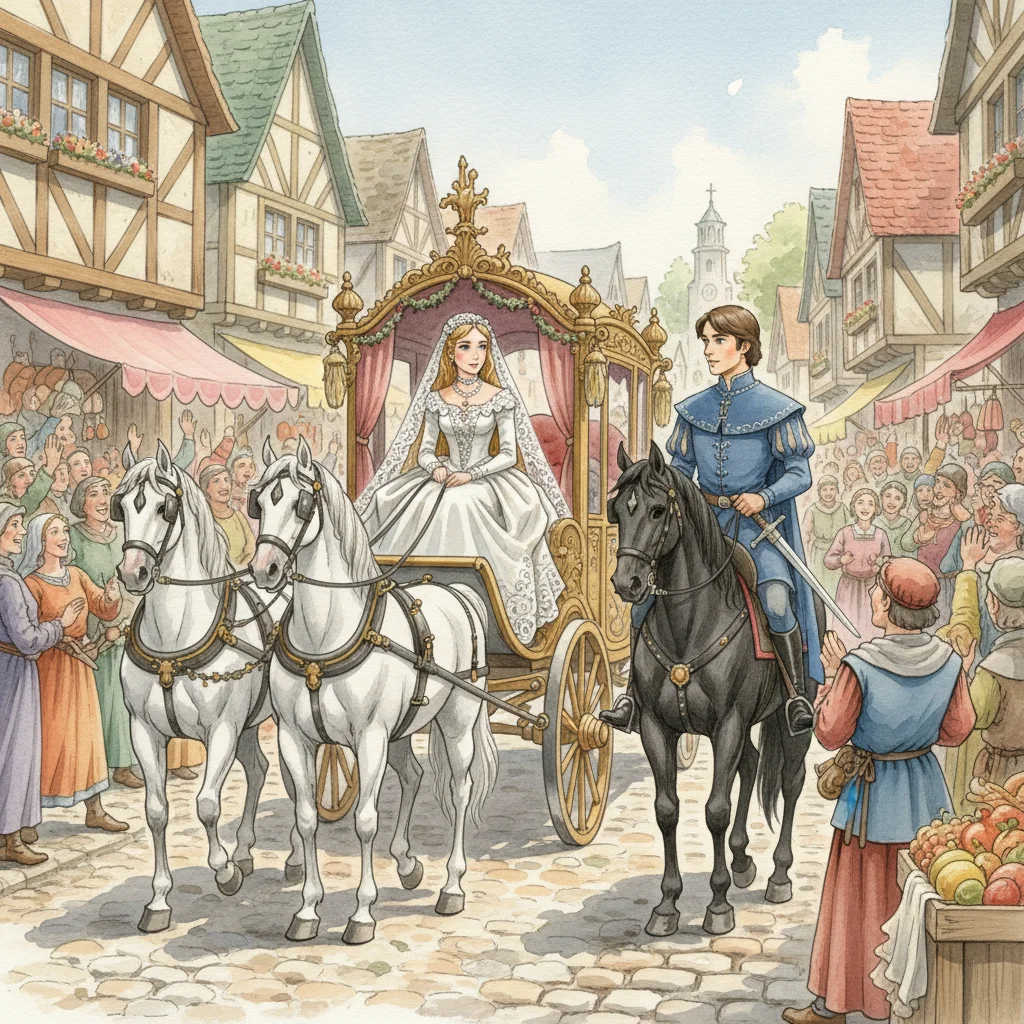 Illustration for: The Prince's Curiosity