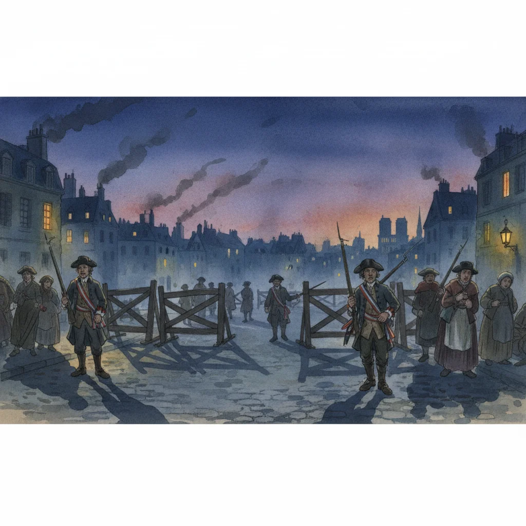 Illustration for: Paris on Edge