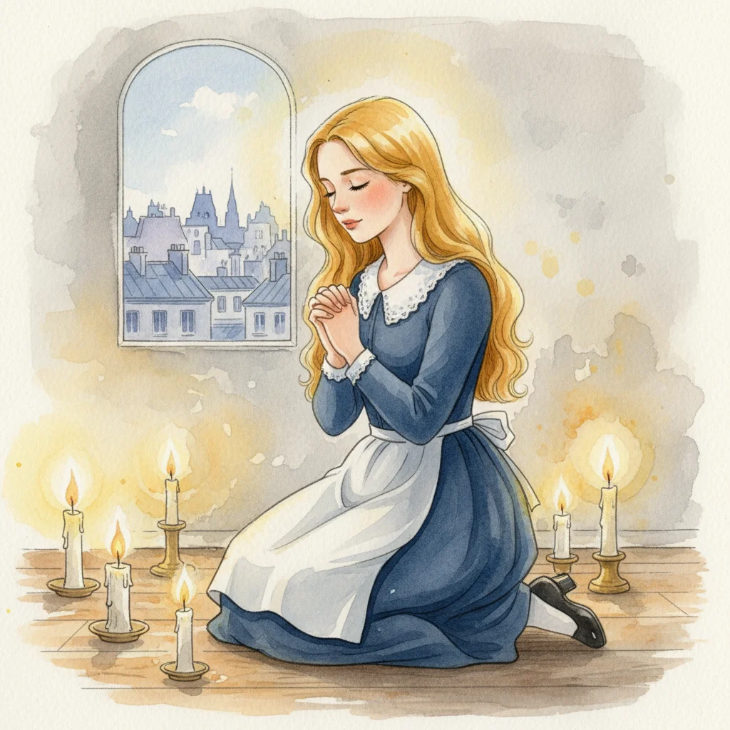 Illustration for: Lucie's Heartfelt Prayer