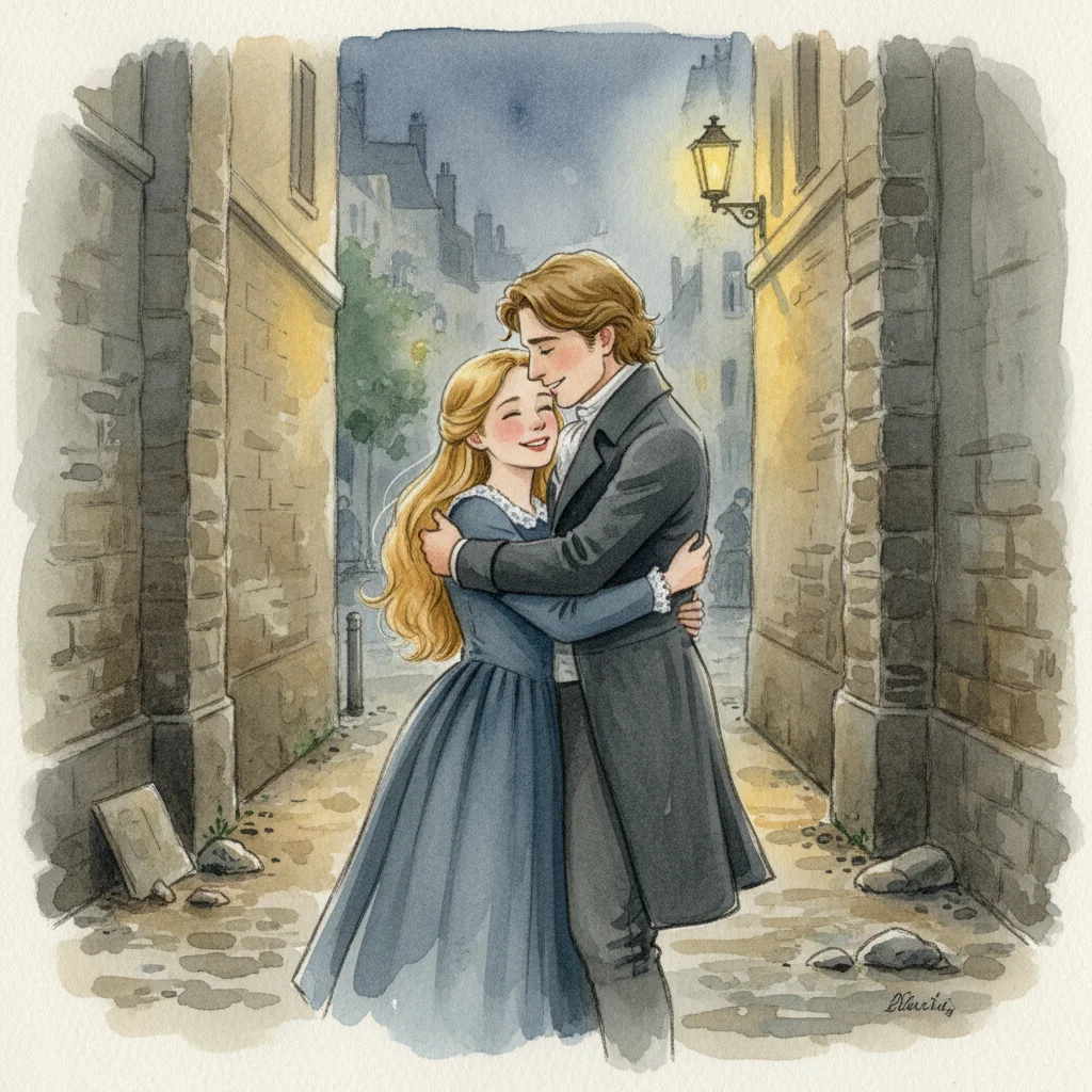 Illustration for: Darnay is Free!