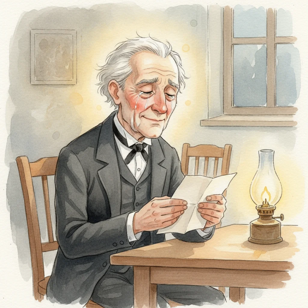 Illustration for: Doctor Manette's Joy