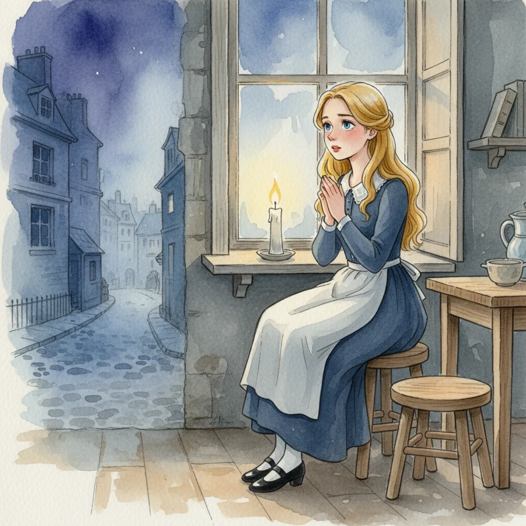 Illustration for: Lucie's Anxious Wait