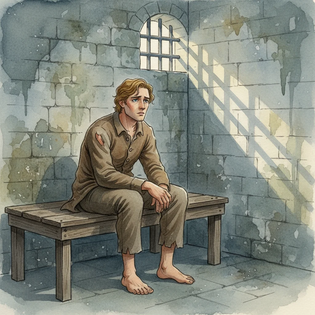 Illustration for: Darnay's Prison Worries