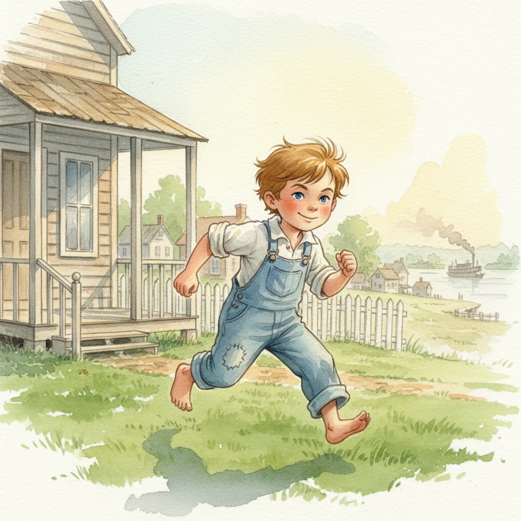 Illustration for: A Sunny Morning in St. Petersburg