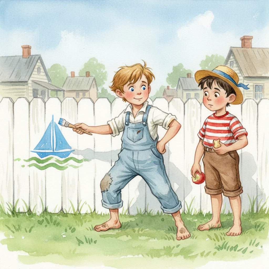 Illustration for: The Artist at Work