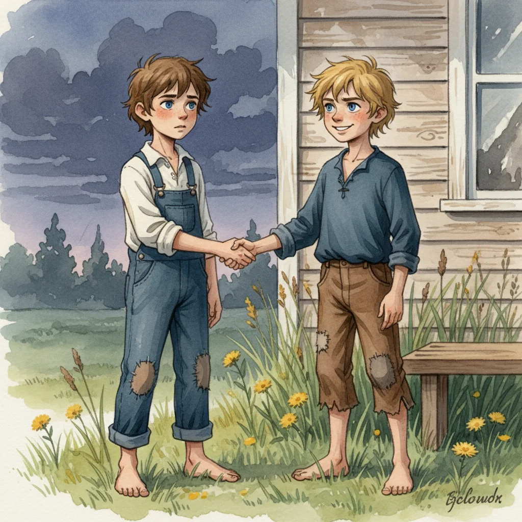 Illustration for: A Solemn Midnight Dare