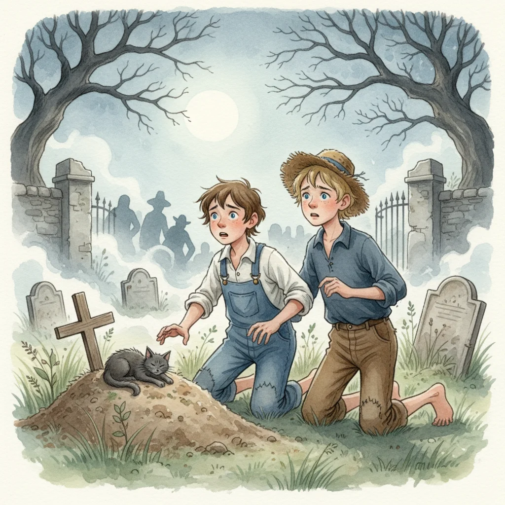 Illustration for: The Cat's Ceremony