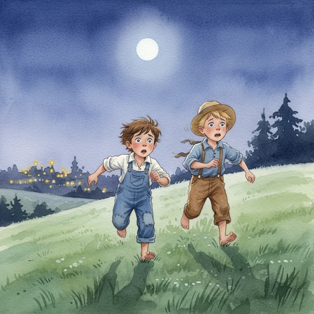 Illustration for: Flight into the Night