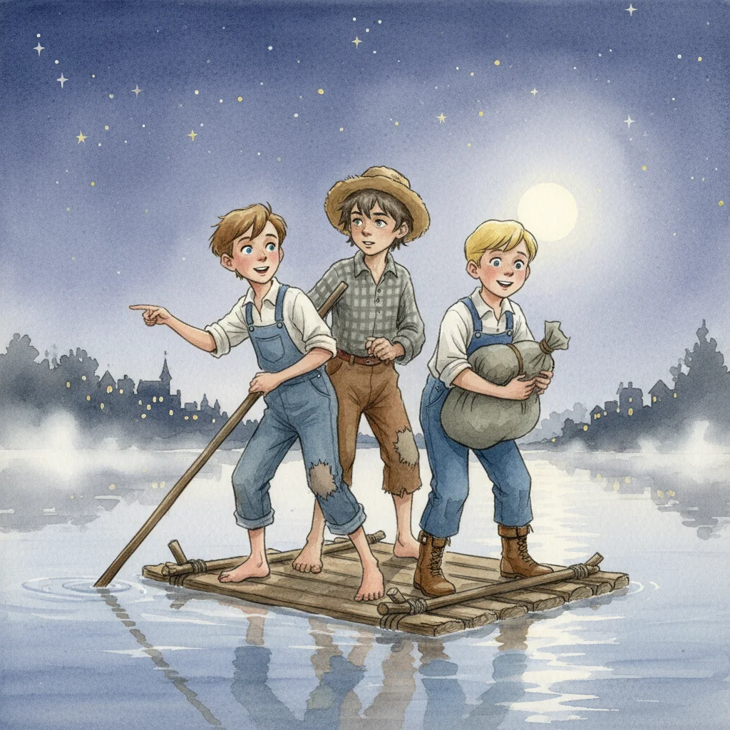 Illustration for: The Night Voyage