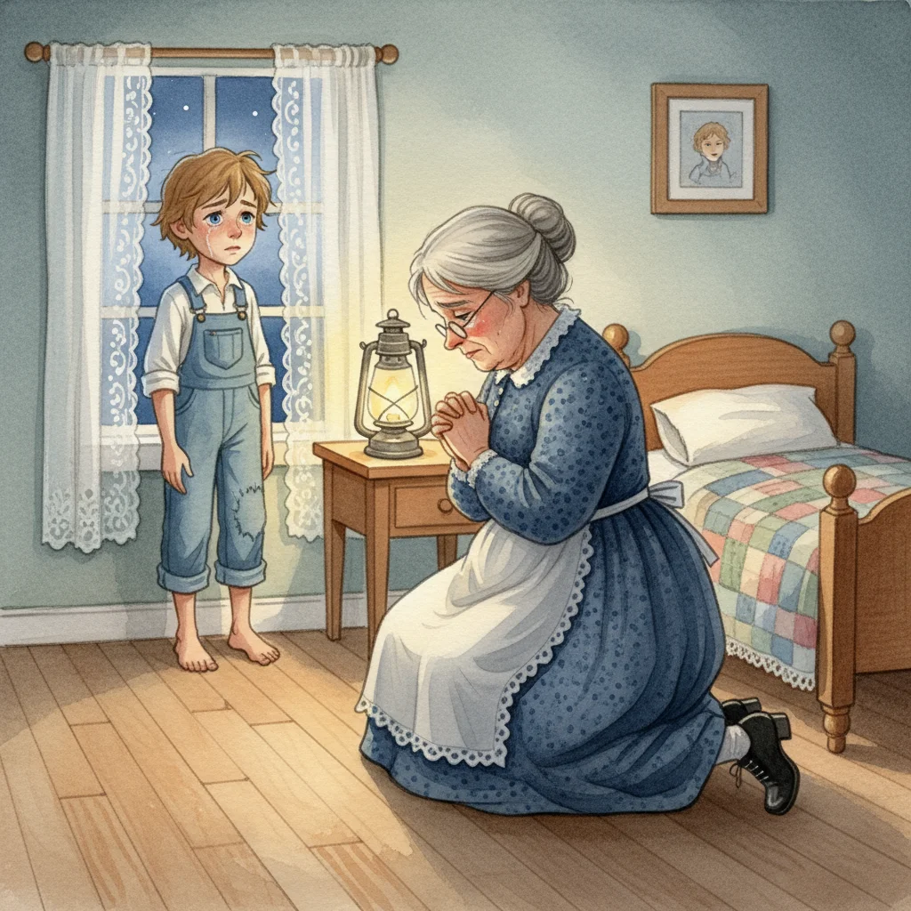 Illustration for: A Secret Visit