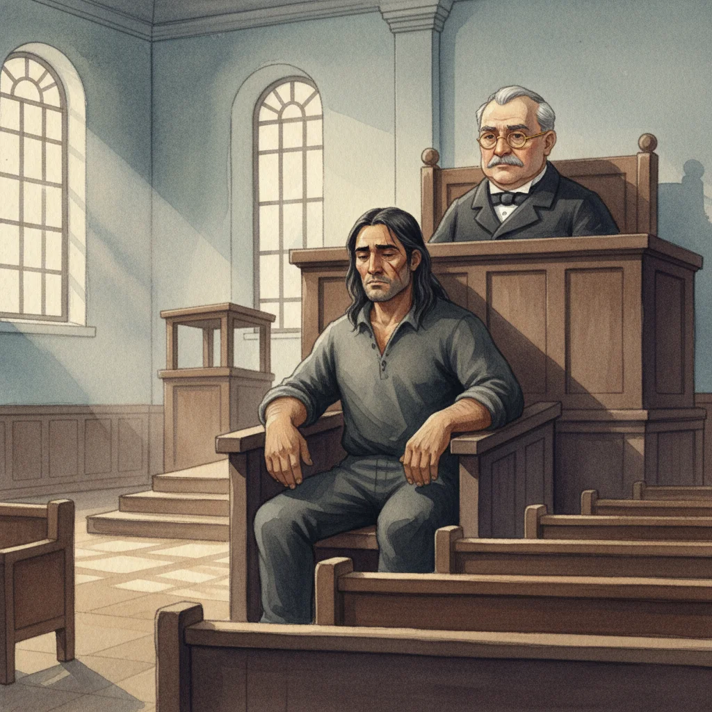 Illustration for: Indian Joe's Defeat