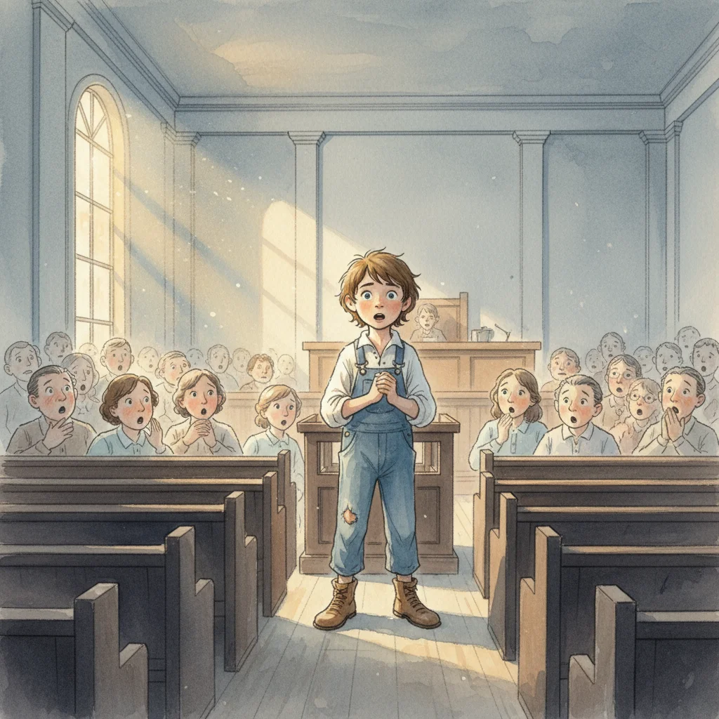 Illustration for: Tom's Brave Confession