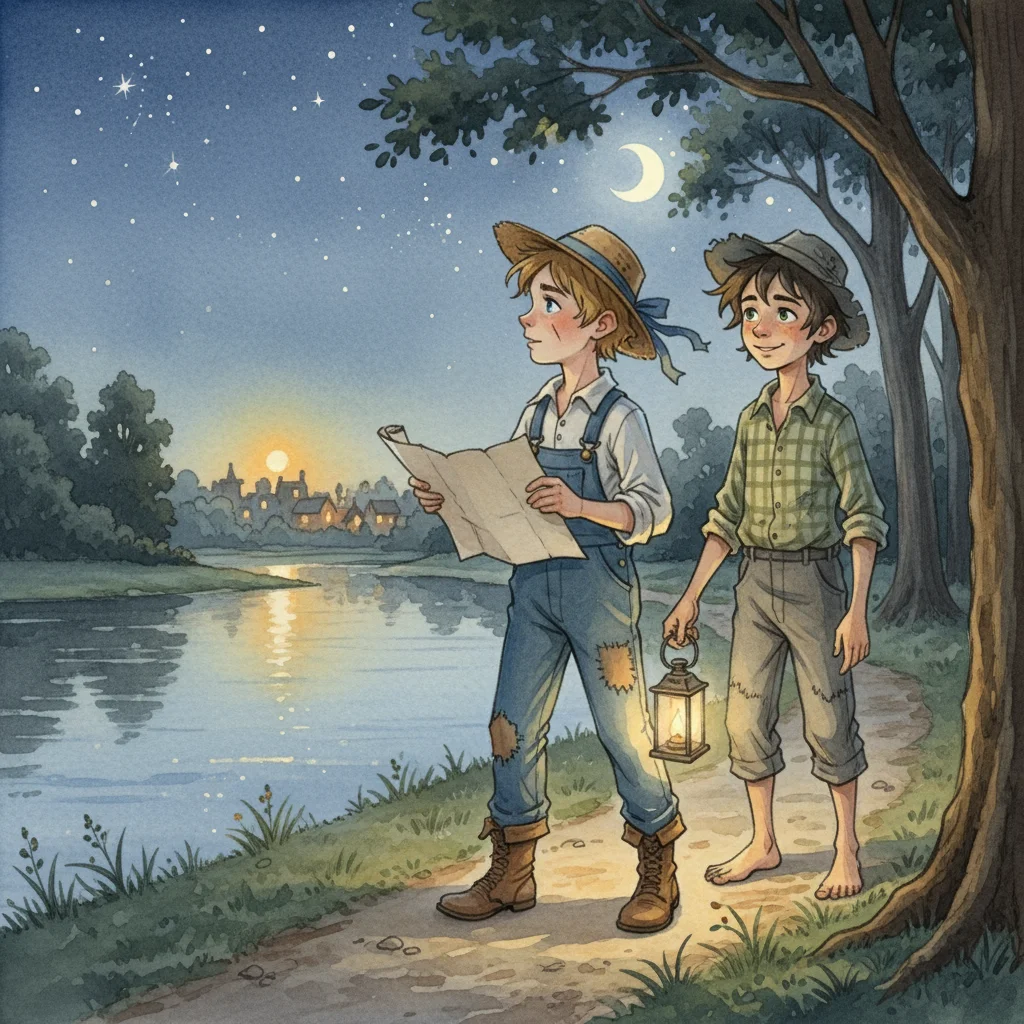 Illustration for: Return to Town