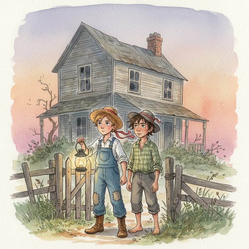 Illustration for: The House on the Hill