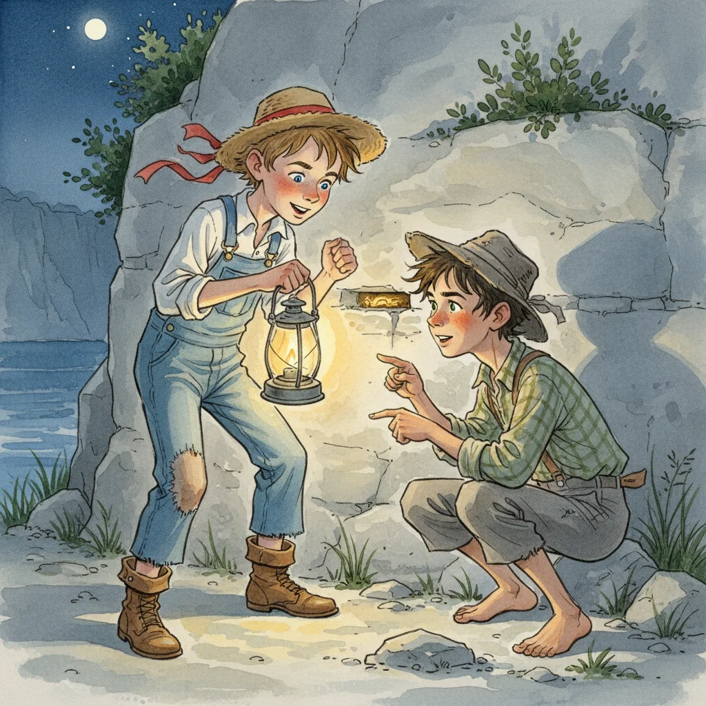 Illustration for: The Bluff at Midnight