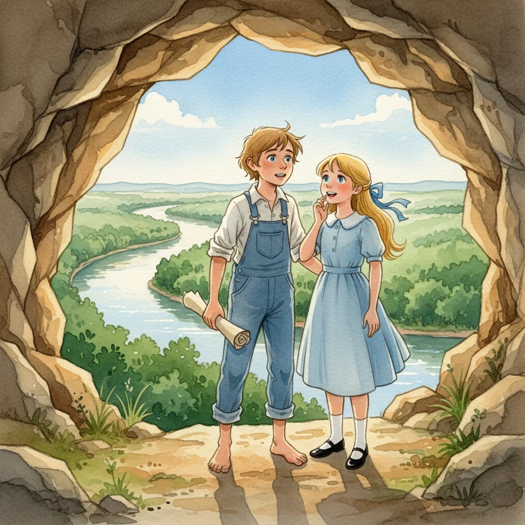 Illustration for: Light at Last!