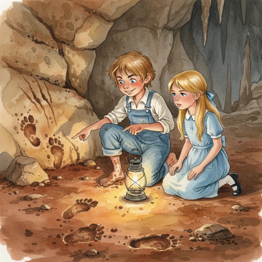 Illustration for: Strange Marks on the Walls