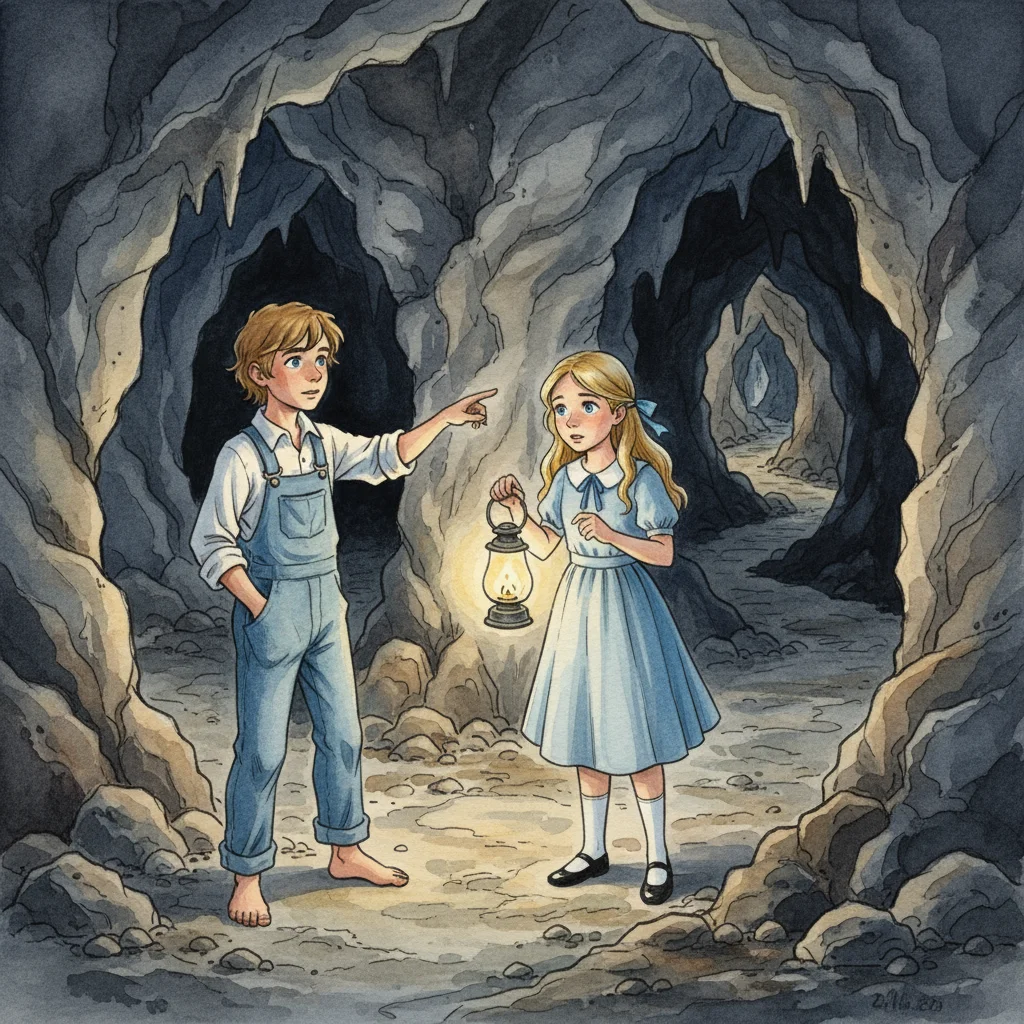 Illustration for: Branching Tunnels